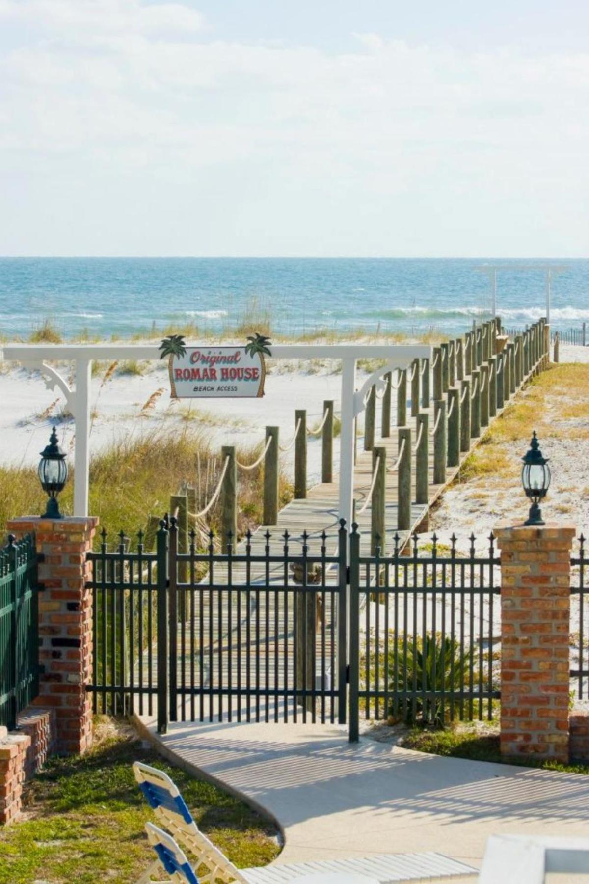 The Original Romar House Bed And Breakfast Inn Orange Beach Exterior photo